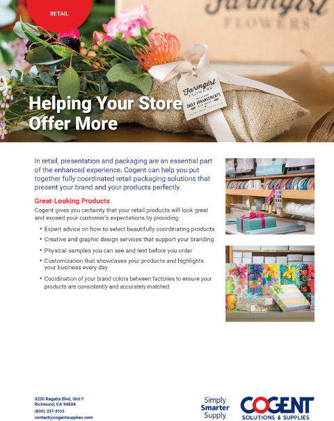 Retail Insert Sheet