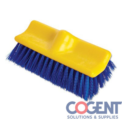 10" Deck/floor Scrub Brush BLUE Bi-Level       633700