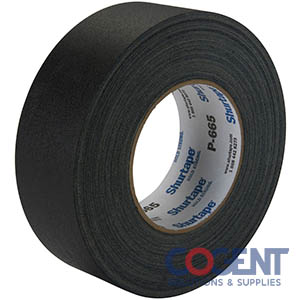 Gaffers Tape 48mmx55m 12mil Black 24rls/cs P-628