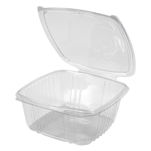 Deli Container 64oz Clear H/L 200/cs                  AD64
