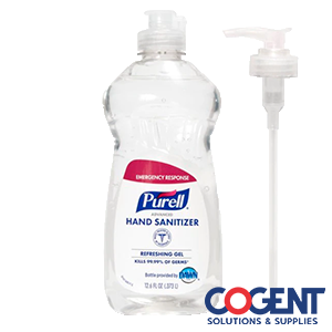 Purell Hand Sanitizer Gel 12.6 oz w/Pump  12/cs 9747-12-S