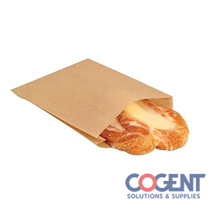 Sandwich Bag 6.5x1x8 NPFA NatKraft 2,000/cs 300100
