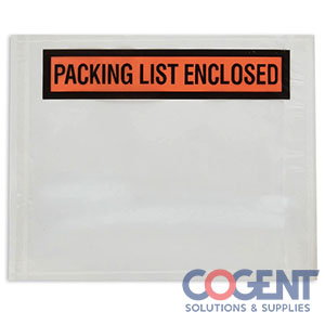 Packing List Envelope 4.5"x5.5" Printed 1m/cs            ADM