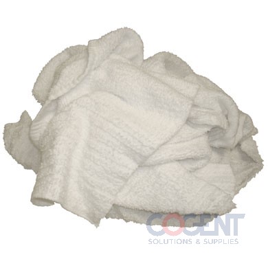 Reclaimed Turkish Towel Rag White   45#/bale   L83345