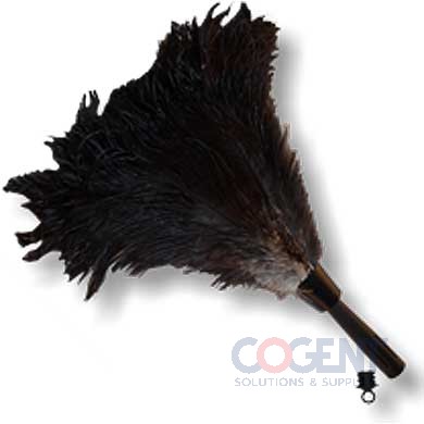 18" Black Feather Duster for Extension Poles ADP