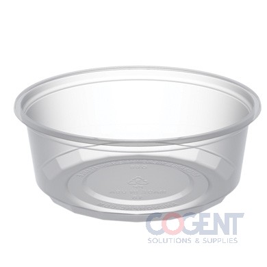 Deli Cont 8oz 4.5" Rnd Clr PP MicroLite 500/cs D08CR