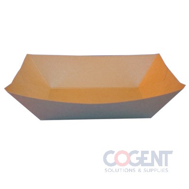 Food Tray 3lb Nat Grease Resist EcoCraft 500/cs 300699