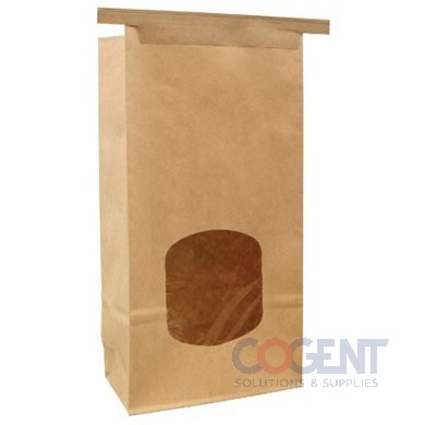 Coffee Bag 1# Kft Wndw TT NPFA 4.75x2.5x9.5 PPLiner 1m/ 301097