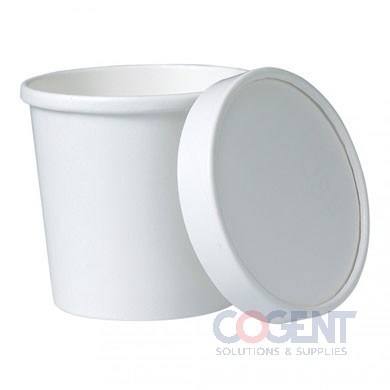 Paper Food Container 8oz Hot & Cold Prime Source  500/cs   PC