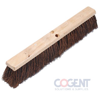 24" Hardwood Block Palmyra Push Broom                  20124