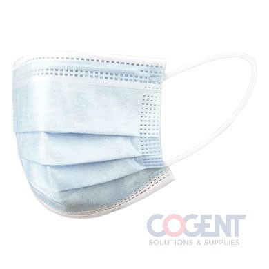 Procedural Mask 3 ply Blue 50/bx  (40bx/cs) BWKMS2000