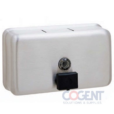 Liquid Soap Dispenser Surface Mounted 40oz S.S.  2112
