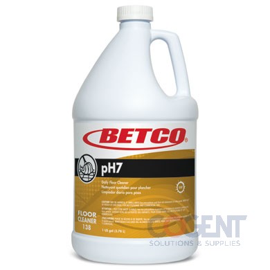 BETCO pH7 Floor Cleaner Lemon Scent 4/1gl/cs 1380400