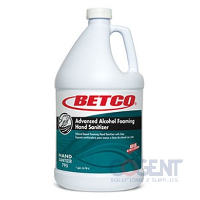 Foaming Sanitizer Adv. Alcohol Citrus Betco 4/1gl/cs 7950400
