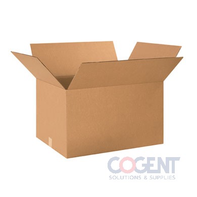 Cogent Solutions and Supplies | 24x18x14 RSC Kraft ECT32 15/120