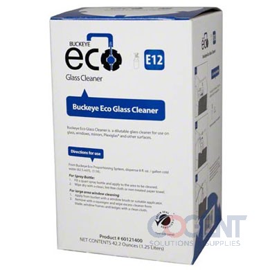 E12 Glass Cleaner HD 1.25L Eco 4x1.25L/cs 60121400