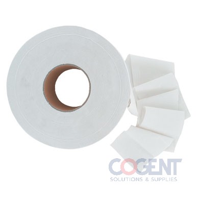 Jumbo roll toilet tissue 1-ply 3 1/2"x 2000 ft dia white 12/ct