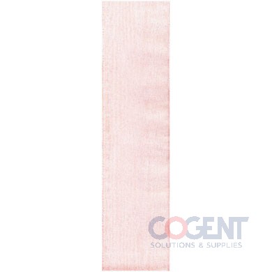 Ribbon Simply Sheer 1-1/2" Pink  100yd/rl 1rl/cs   7231902