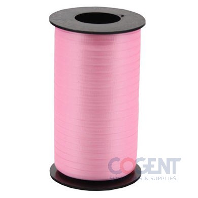 Ribbon Curling Splend 3/8" Azalea Pink 250yd/rl 12/cs #327