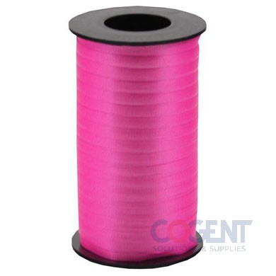 Ribbon Curling Splend 3/8" Beauty Pink 250yd/rl 12/cs #341