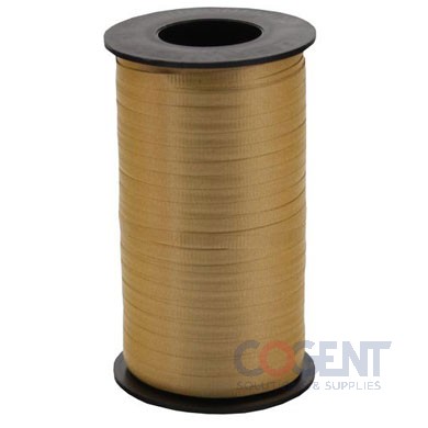 Ribbon Curling Splend 3/8" Holiday Gold 250yd/rl 12/c #359