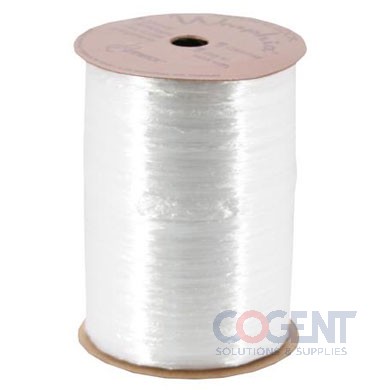 Pearlized Wraphia 100yd/rl White           12rl/cs 7500001
