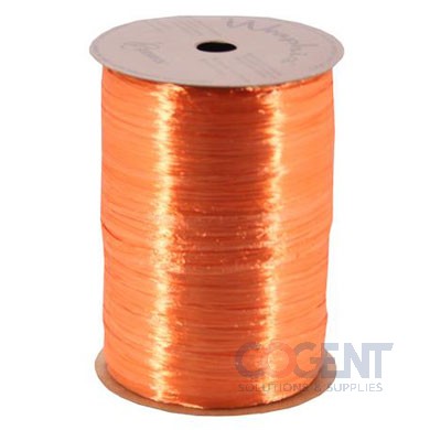 Pearlized Wraphia 100yd/rl Orange          12rl/cs 7500035