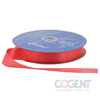 Ribbon Splendorette P7 3/4" Hot Red 250yd/rl 6/cs P7-252