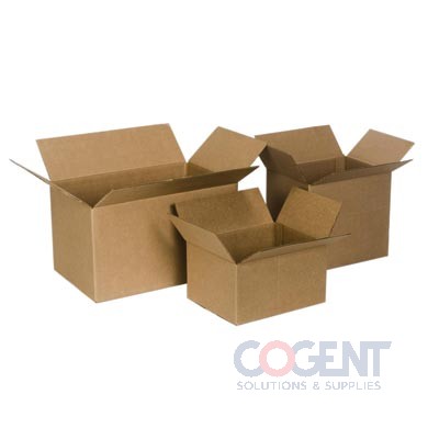 25 Pack Of Strong 4x4x24 Inch Shipping Boxes - 32 ECT Cardboard - Ships Flat For Storage