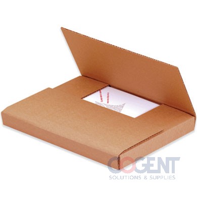 11-1/8x8-5/8x2 Mailer Kraft ECT32 Easy Fold 50/bd