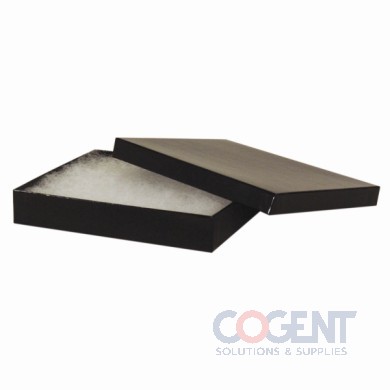 Jewelry Box 33 Black Gloss 3.5x3.5x1 w/Ctn  100/cs