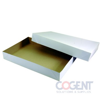 Apparel Box 624 White Gloss 24x14x4 2pc 25/cs