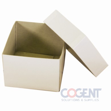 Hi-Wall Base 14x14x6 White Gls 1pc Folding 50/cs H146-000
