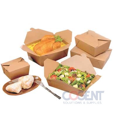 T/O Food Cont #8 Nat Terra II Bio-Plus 6x4.75x2.5 300/cs   WR