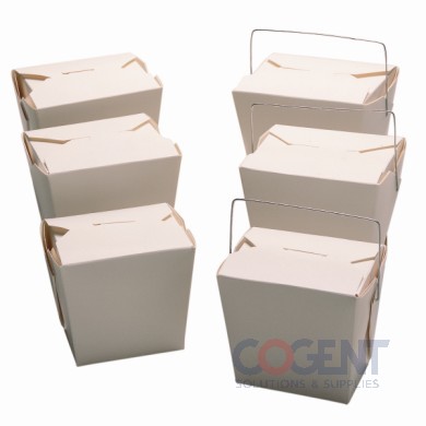 T/O Food Pail #16 Pt Wht Wire Hdl 3x2.1x3.25 500/cs        WR