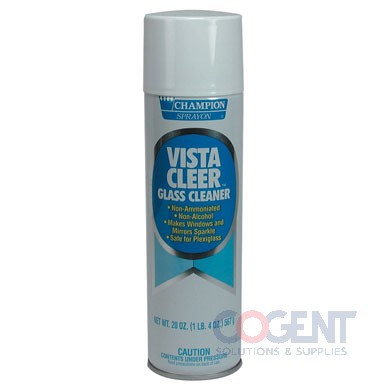 Aerosol Glass Cleaner Champion Vista Clear 12ea/cs 4385155
