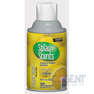 Champion Lemon Drop Sprayon Air Refreshner 12ea/cs 4385189