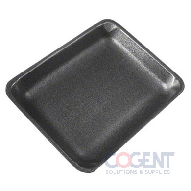 Foam Tray 4P Blk PS 9.2x7.2x1.3 400/cs          CKF