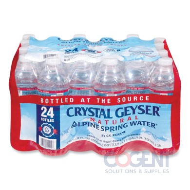 Crystal Gyser Alpine Spring Water 16.9oz 24/case