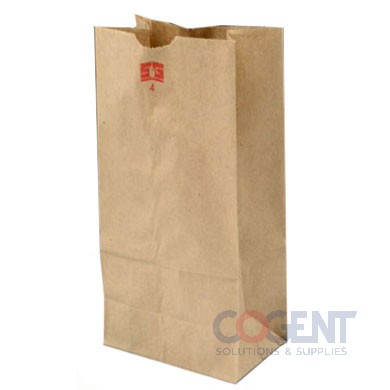 Paper Bag #6 Grocery Krft 500/bdl