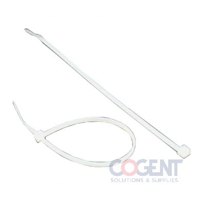 4" Nylon Tamper Proof Cable Tie 18# Strength