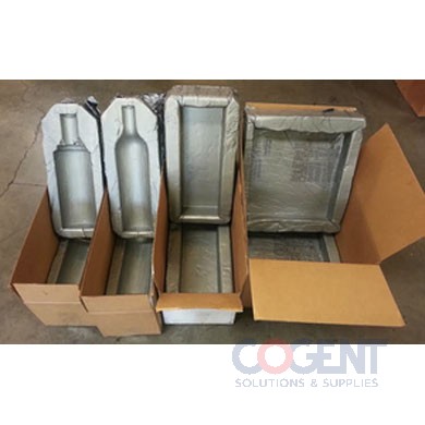6PK Foam Wine Shipper Set Foam w/ice slots + RSC     CART