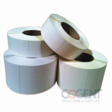 Label Thermal Transfer White 4"x3" Perfd 1900/rl 4rl/cs