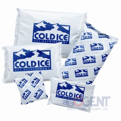 Cold Ice Gel Packs 12oz 6x5x3/4 12CA 42/cs  50/plt COLD