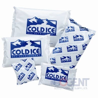 Cold Ice Gel Ice  16oz 7x6x1 16CA 32/cs  50cs/plt COLD