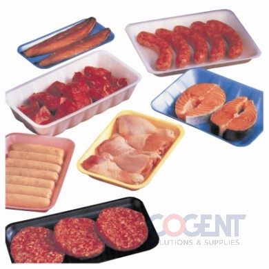 Foam Tray 25S Black 15"x8"x0.6 250/cs
