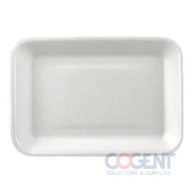 Foam Tray 17S White 8.3"x4.5"x.4" 1m/cs 88117   CKF