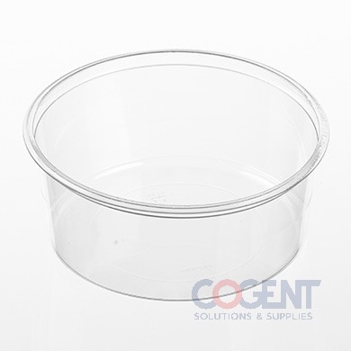 Food Container 50oz 2.87x6.88 Round Clr PETE 360/cs 5M050TB