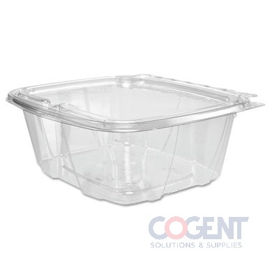 H/L Cont 24oz Dome Lid Clr PET SafeSeal Tamp Ev 200/cs CH24DED