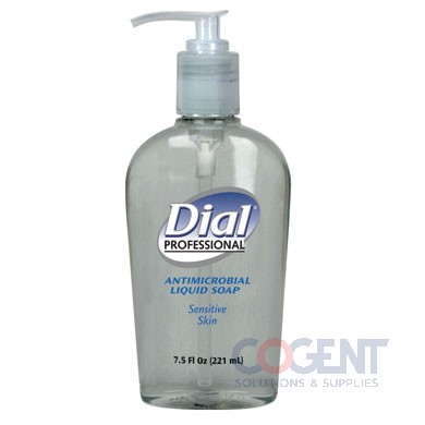 Dial Antimicrobial Soap Pump Sensitive Skin, Floral 12/7.5oz
